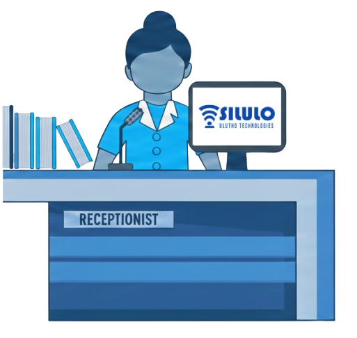 Animated Receptionist Icon